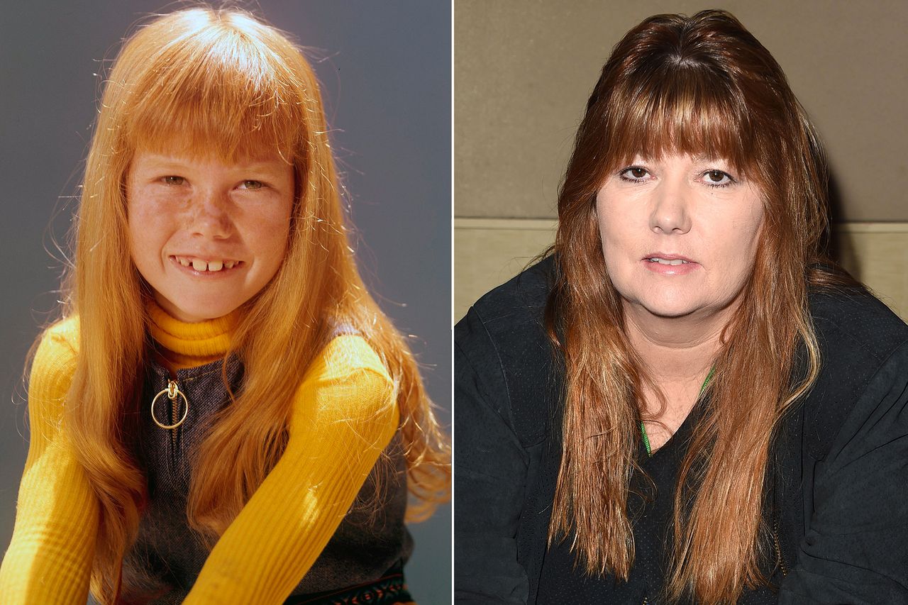 suzanne-crough-2000 From left: Suzanne Crough as Tracy Partridge on ‘The Partridge Family’ in 1971; Suzanne Crough poses during day 2 of The Hollywood Show at the Westin Los Angeles in L.A. on July 20, 2014Credit: ABC Photo Archives/ABC via Getty Images; Steve Granitz/WireImage