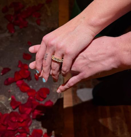 Tallulah Willis’ engagement bandCredit: tallulah willis/Instagram