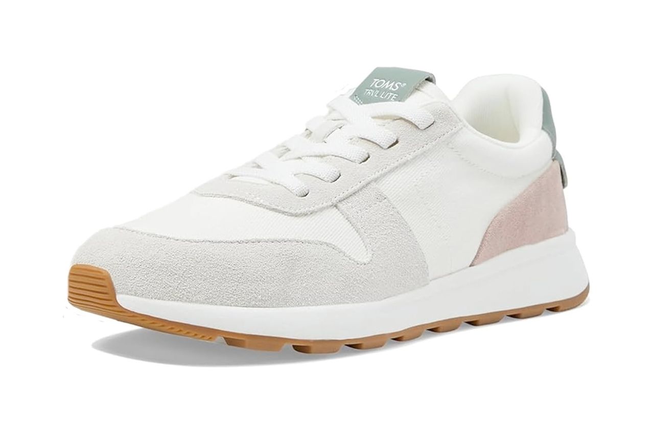 TOMS Women's Trvl Lite Retro Lace-Up Sneakers Credit: Amazon