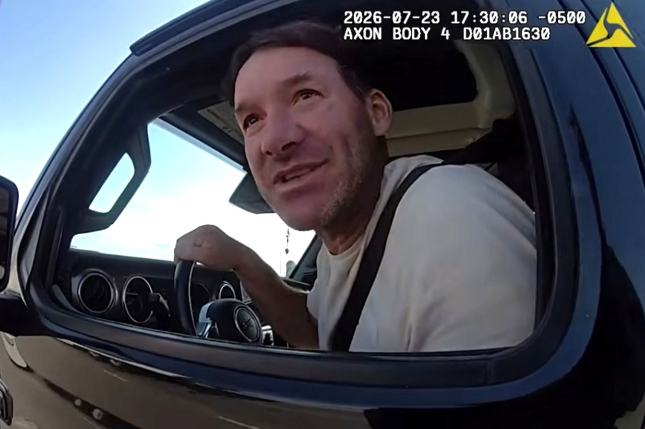 Bodycam video shows Tony Romo arrest on suspicion of impaired driving Tony Romo’s bodycam footageCredit: Milwaukee County Sheriff's Office