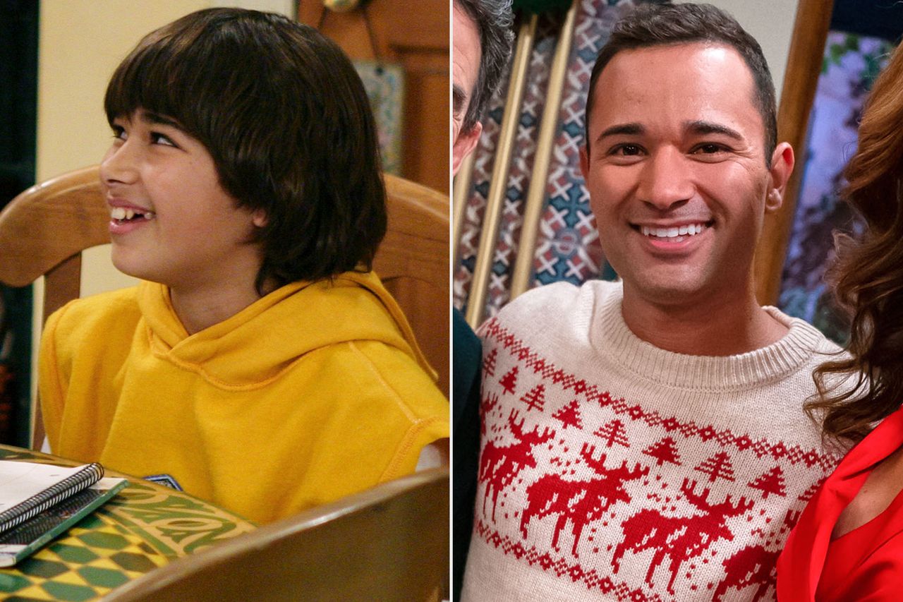 LUIS ARMAND GARCIA as Max Lopez From left: Luis Armand Garcia as Max Lopez on ‘George Lopez’ in 2004; Luis Armand Garcia as Louie on ‘Lopez vs. Lopez’ in 2022Credit: Justin Lubin/Disney General Entertainment Content via Getty;Nicole Weingart/NBC via Getty