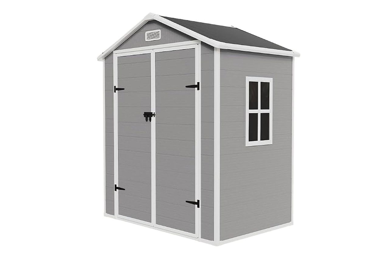 UDPATIO Outdoor Resin Storage Shed Credit: Amazon