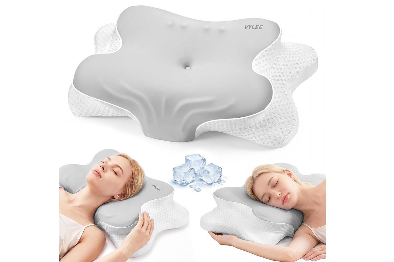 vylee cervial neck pillow memory foam Credit: Amazon