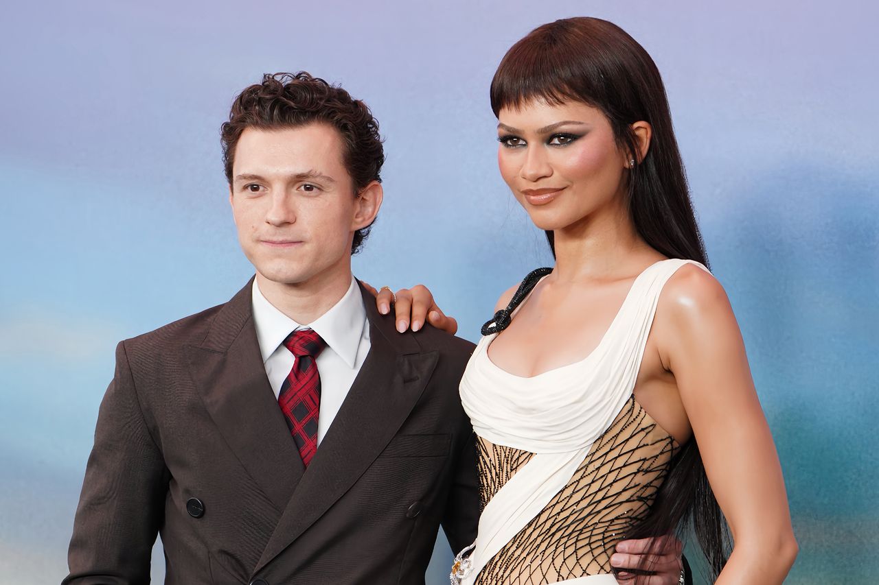 Tom Holland (left) and Zendaya (right) in July 2026.Credit: Getty