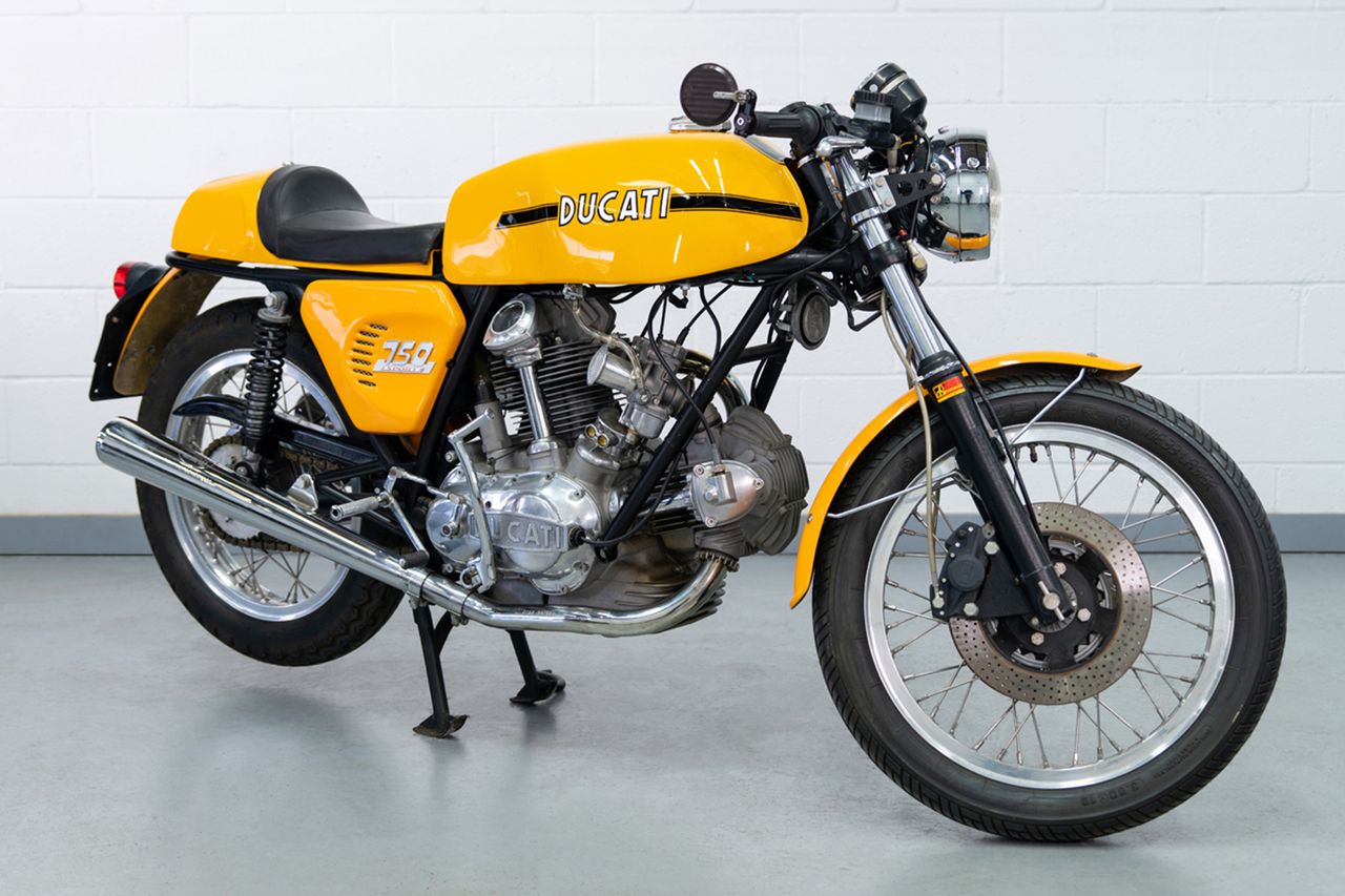 Billy-Joel’s 1975 Ducati 750 SportCredit: Gooding Christie's