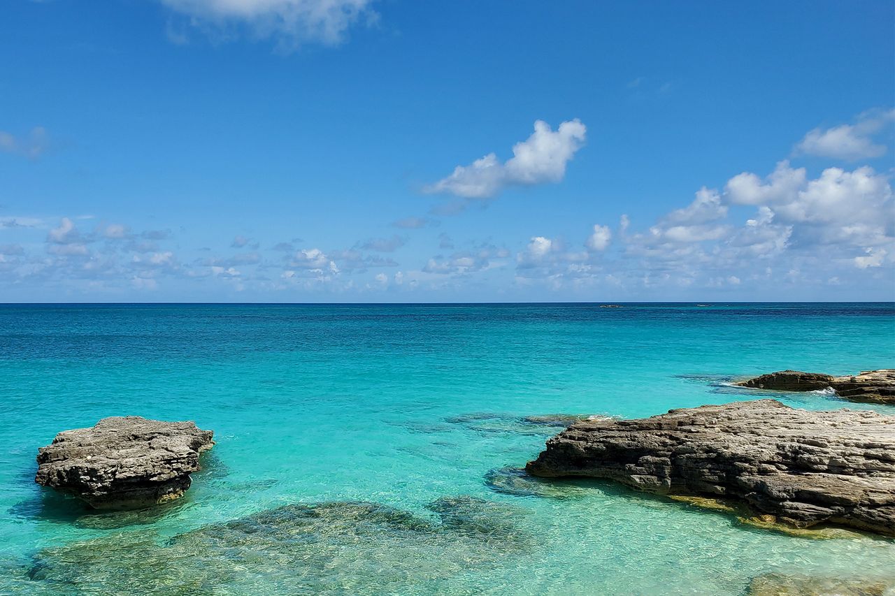 Stock photo of North Bimini's west coast in Bahamas. Bimini, Bahamas.Credit: Getty Stock Images