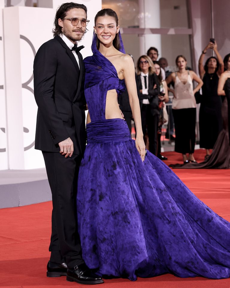 Brooklyn Beckam and Nicola Peltz Beckam at the Kineo Award Red Carpet during the 83rd Venice International Film Festival on Sept. 5Credit: Alessandra Benedetti - Corbis/Corbis via Getty