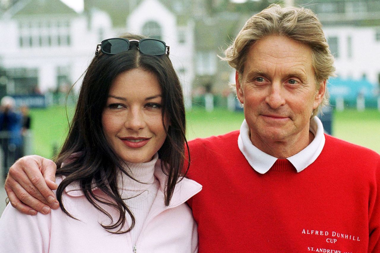 Catherine Zeta-Jones and Michael Douglas in 2000Credit: David Cheskin - PA Images/PA Images via Getty