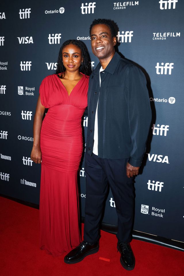 Zahra Rock and Chris Rock on Sept. 12, 2026Credit: Cole Burston / AFP via Getty
