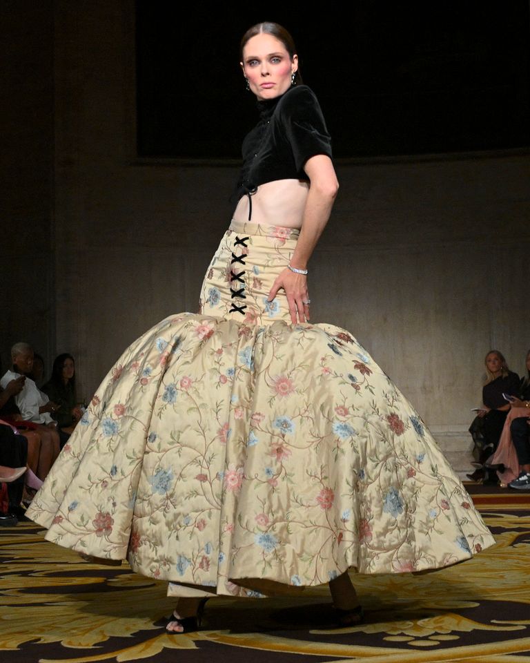 Coco Rocha Coco Rocha walks the runway for the Christian Siriano fashion show during New York Fashion Week in N.Y.C. on Sept. 10, 2026Credit: ANGELA WEISS / AFP via Getty