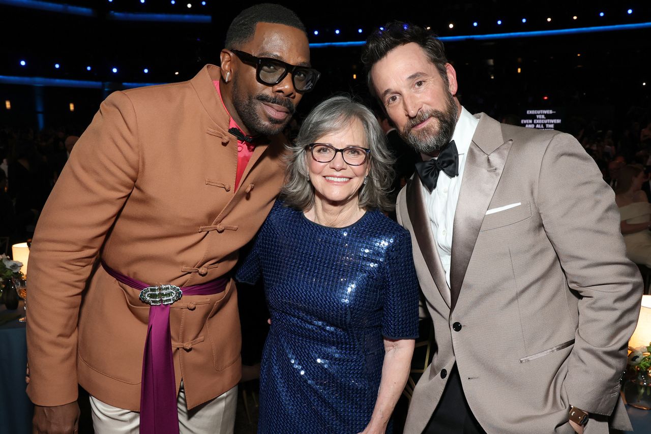 Colman Domingo, Sally Field and Noah WyleCredit: Todd Williamson/NBC via Getty