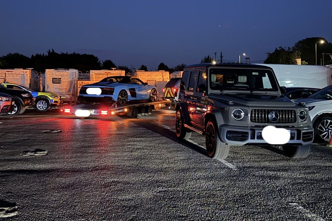 Police Seize Convoy of Supercars en Route to Wedding Over Dangerous Driving Supercars being seized by Avon and Somerset Roads Policing UnitCredit: Avon and Somerset Roads Policing Unit/Facebook