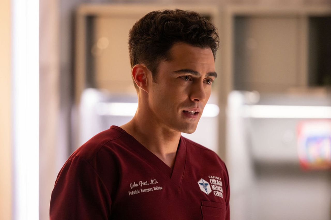Darren Barnet on ‘Chicago Med’Credit: George Burns Jr/NBC