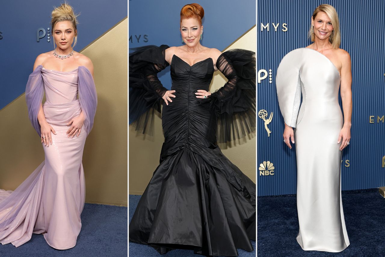 Florence Pugh; Lisa Ann Walter; Claire Danes Credit: Christopher Polk/Deadline via Getty; Amy Sussman/Getty; Monica Schipper/Getty