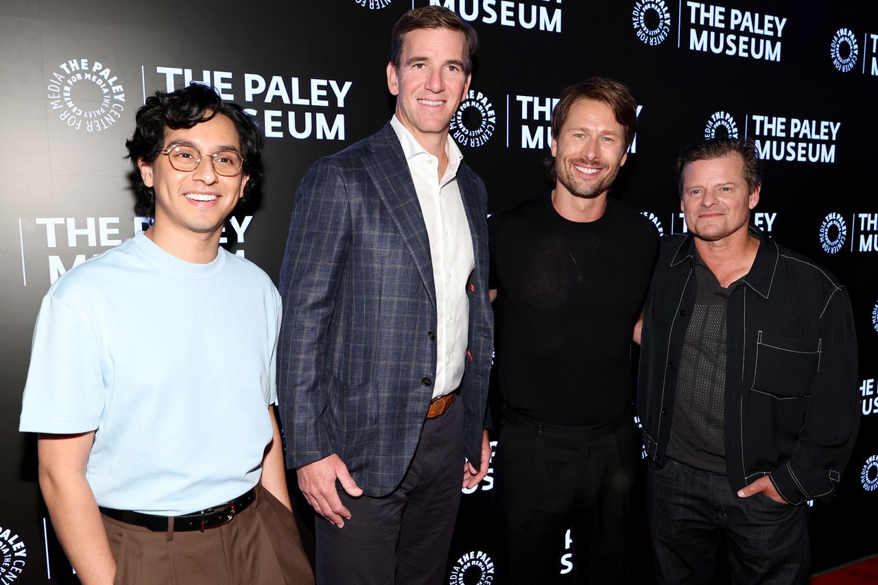 Frankie A. Rodriguez, Eli Manning, Glen Powell and Steve Zahn attend PaleyLive's Frankie A. Rodriguez, Eli Manning, Glen Powell and Steve Zahn at PaleyLive in N.Y.C. on Sept. 3, 2026Credit: Dia Dipasupil/Getty