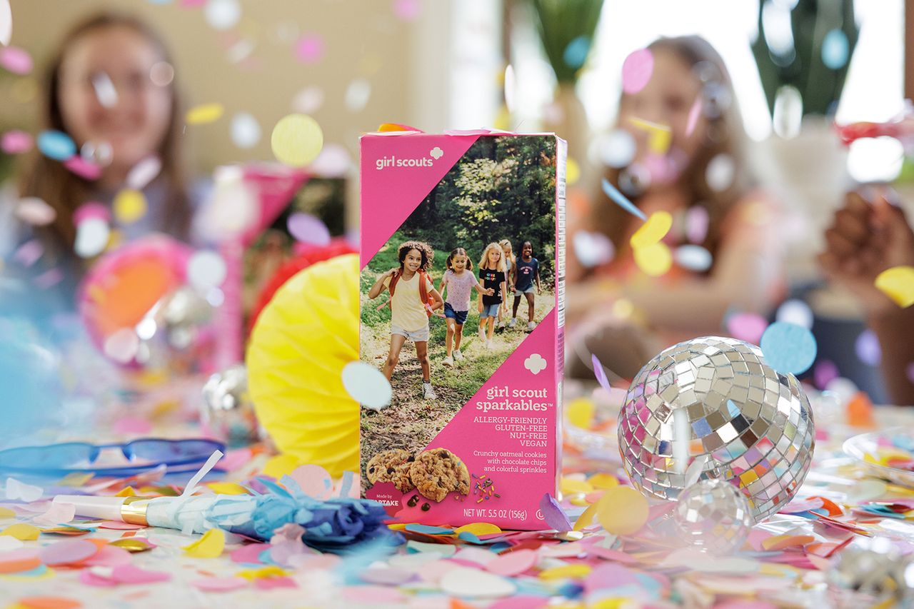 Girl Scouts Is Introducing 2 First-of-Their-Kind Cookies for the 2027 Season Girl Scout SparkablesCredit: Girl Scouts