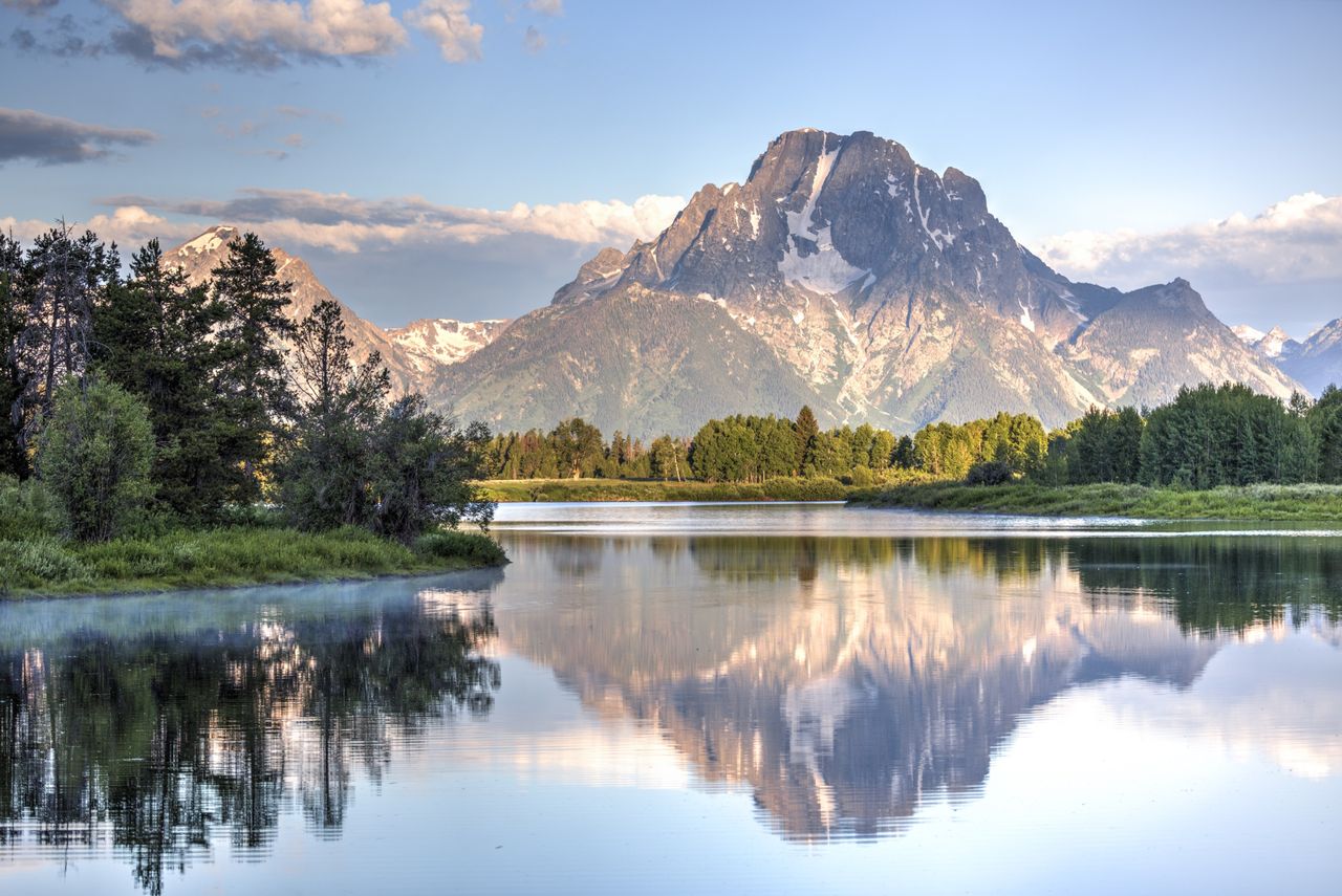 Grand Teton National Park Grand Teton offers beautiful views and perfect weather for a fall trip.Credit: Wayne Boland/Moment/Getty Images