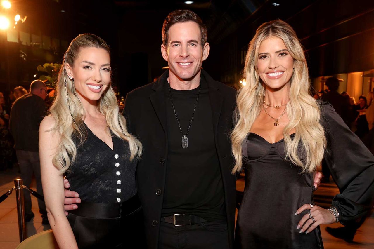 (L-R) Heather Rae El Moussa, Tarek El Moussa, and Christina Haack attend HGTV’s “The Flip Off” For Your Consideration Emmy Event at Pacific Design Center on April 30, 2025Credit: Phillip Faraone/Getty