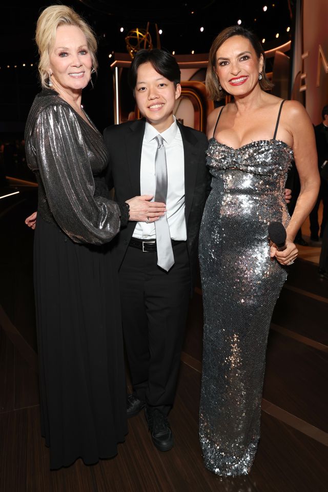 Jean Smart, Forrest Gilliland and Mariska HargitayCredit: Todd Williamson/NBC via Getty