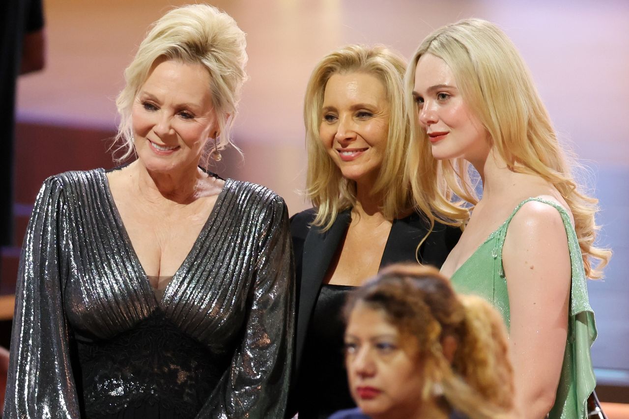 Jean Smart, Lisa Kudrow and Elle FanningCredit: Rich Polk/Variety via Getty