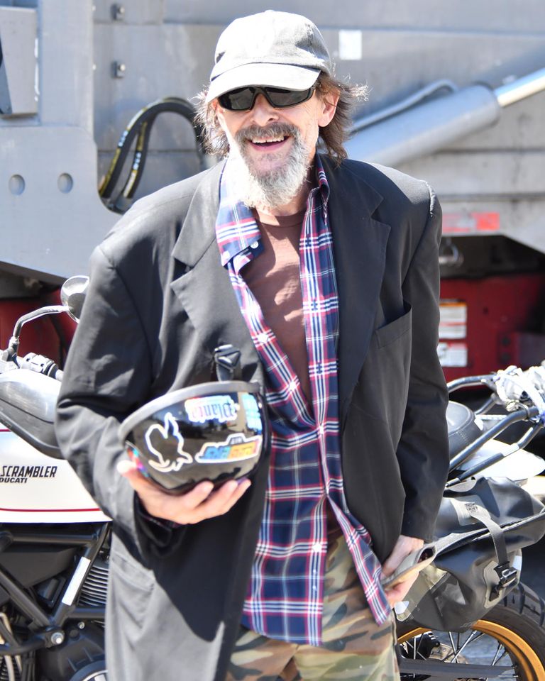 80's HeartthrobJudd Nelson is seen while out and about on his motorcycle in West Hollywood, CA. Judd Nelson in West HollywoodCredit: London Entertainment / SplashNews.com