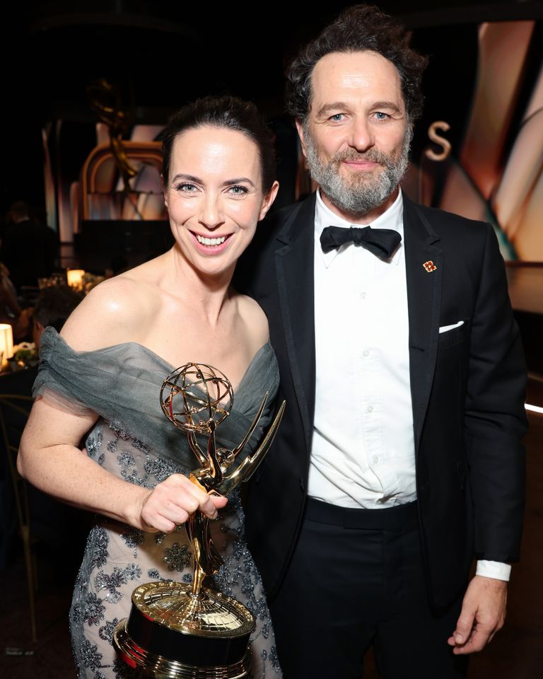 Kate O’Flynn and Matthew RhysCredit: Todd Williamson/NBC via Getty