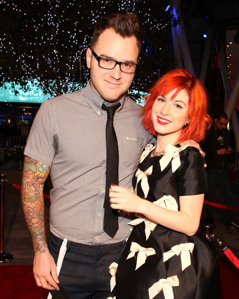 Chad Gilbert and Hayley Williams in January 2010 in Los Angeles
