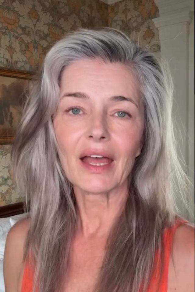 Paulina Porizkova speaking to followers on InstagramCredit: Paulina Porizkova/Instagram
