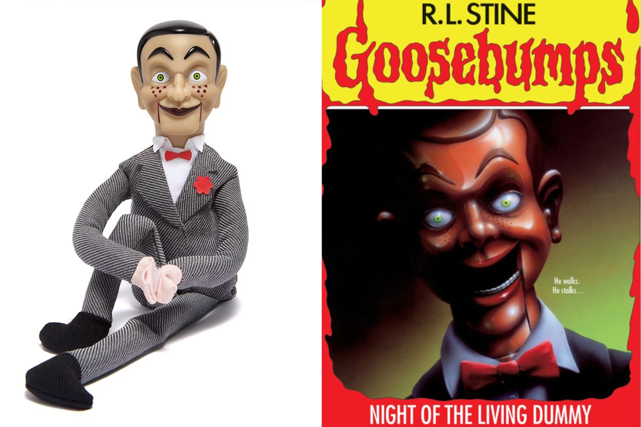 Slappy doll; the cover of 'Night of the Living Dummy' Slappy doll; the cover of ‘Night of the Living Dummy’Credit: Scholastic