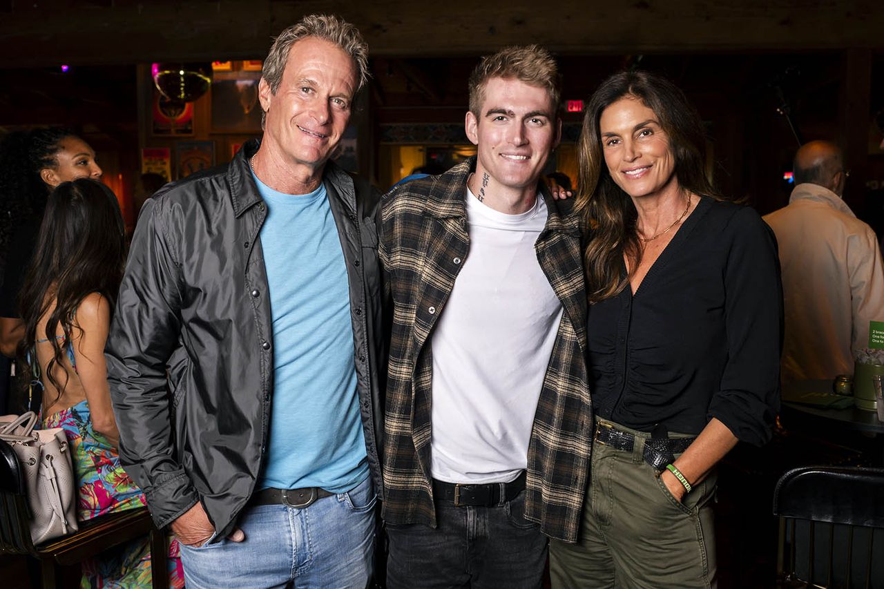 Rande Gerber, Presley Gerber and Cindy Crawford in June 2026Credit: Chris Orwig