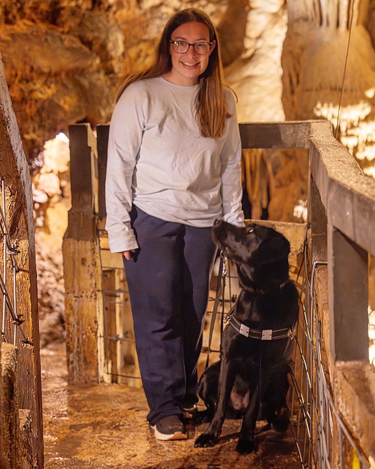 Rebecca Pacter and Bear Pacter and BearCredit: Dogs Inc.