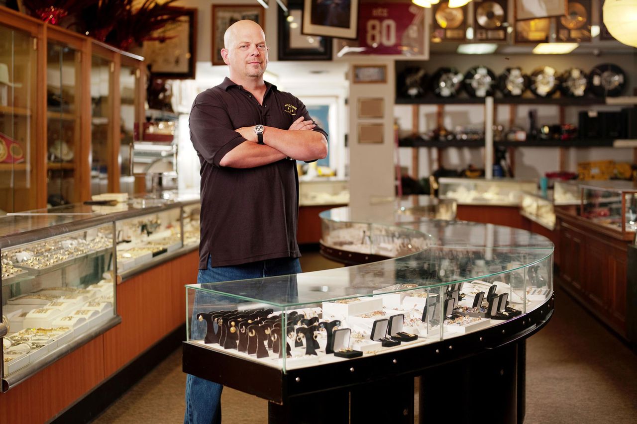 Rick Harrison Pawn Stars - 2009 Rick Harrison on ‘Pawn Stars’ in 2009Credit: Leftfield/History Channel/Kobal/Shutterstock