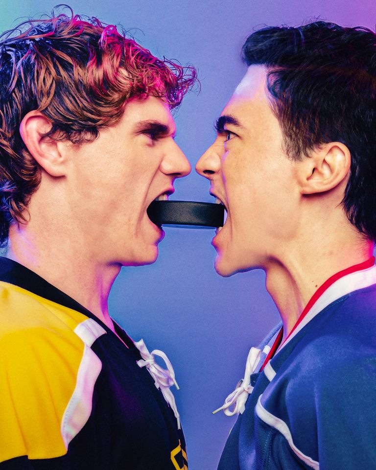 TROY IWATA TO JOIN THE COMPANY OF HEATED RIVALRY: THE UNAUTHORIZED MUSICAL PARODY AS SHANE HOLLANDER Jay Armstrong Johnson and Troy Iwata in a promo photo for ‘Heated Rivalry: The Unauthorized Musical Parody’Credit: Austin Ruffer
