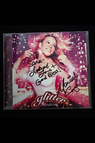 Mariah Carey CD Sara Botkin Botkin purchased the signed Mariah Carey CD at the mall below the World Trade Center.Credit: Sara Botkin