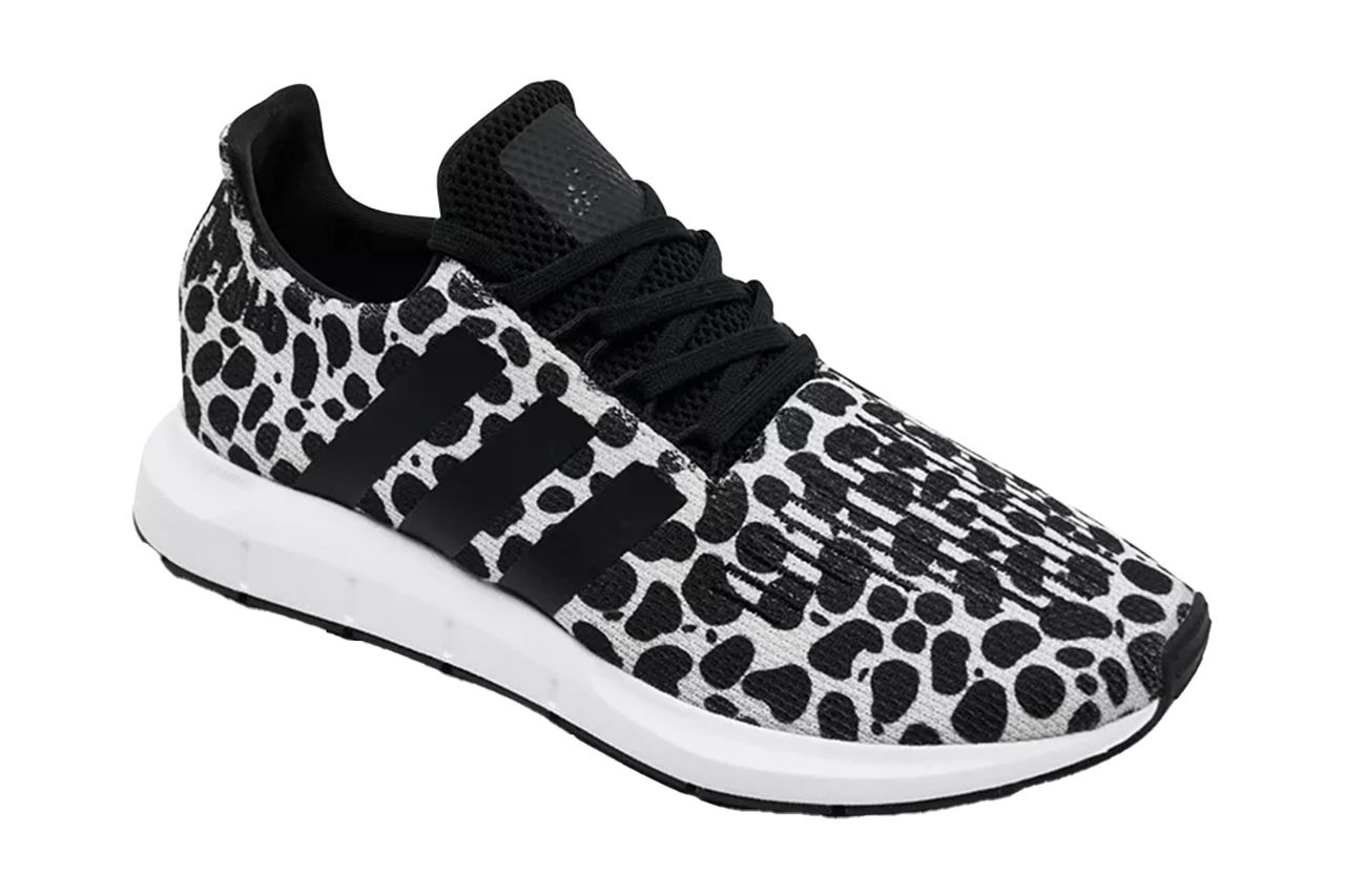 adidas Swift Run 1.0 Animal Print Casual Sneakers from Finish Line Credit: Macy's