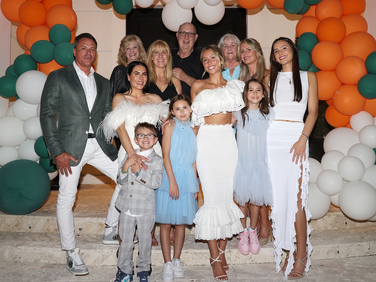 Thomas Alex Earle celebrates her University of Miami graduation with her familyCredit: Alexander Tamargo/Getty