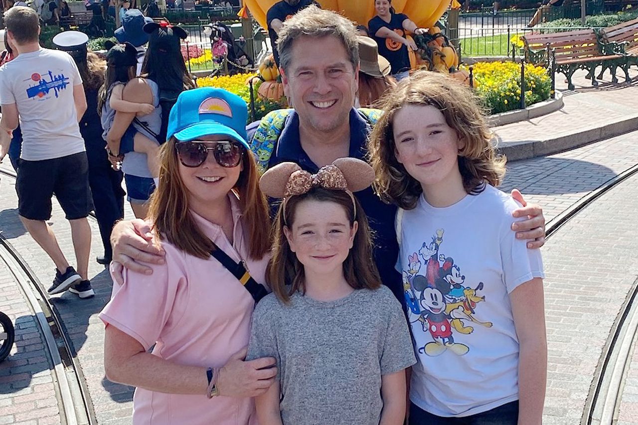 Alyson Hannigan visits Disney with her husband Alexis Denisof and their two daughters Satyana and KeevaCredit: Alyson Hannigan/Instagram