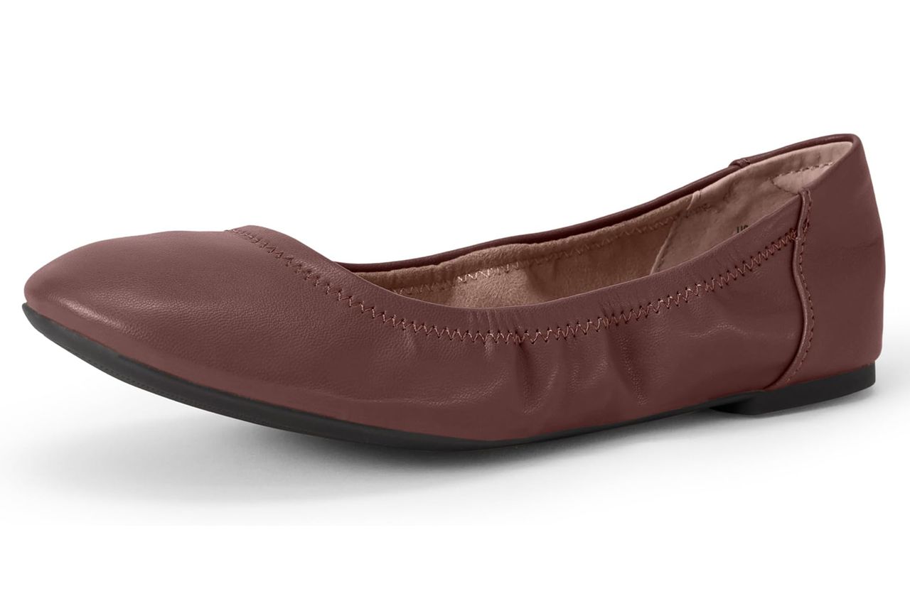 Amazon Essentials Belice Comfortable Slip-On Ballet Flats Credit: Amazon
