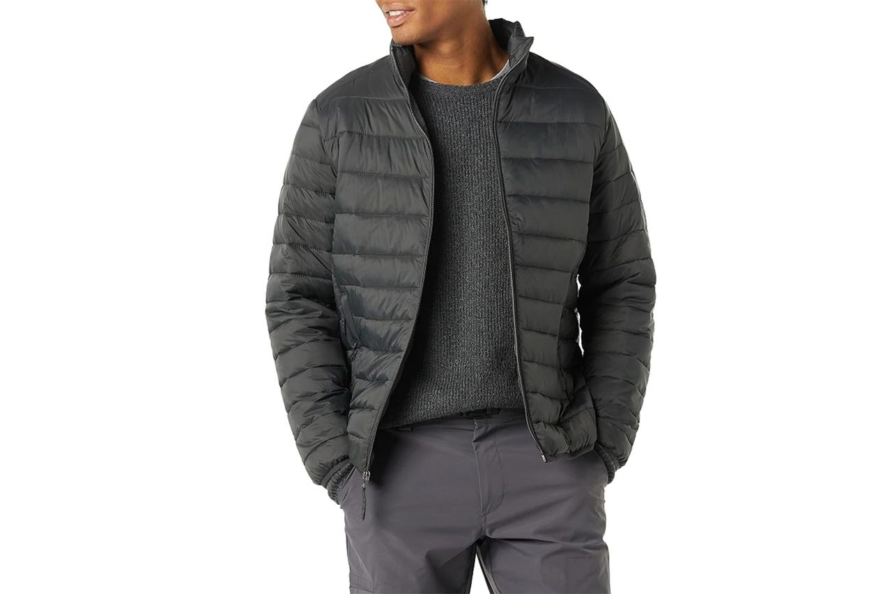 Amazon Essentials Men's Packable Lightweight Water-Resistant Puffer Jacket Credit: Amazon