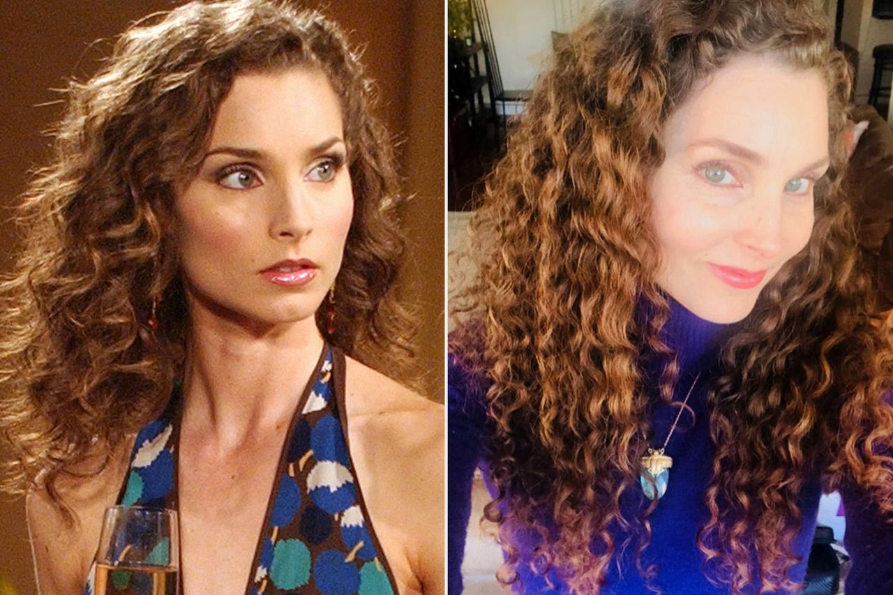 All My Children, WATN, Where are they now, Alicia Minshew From left: Alicia Minshew as Kendall Hart on ‘All My Children’ in 2004; Alicia Minshew in a selfie shared on Instagram on Feb. 15, 2022Credit: Lorenzo Bevilaqua/Disney General Entertainment Content via Getty; Alicia Minshew/ Instagram
