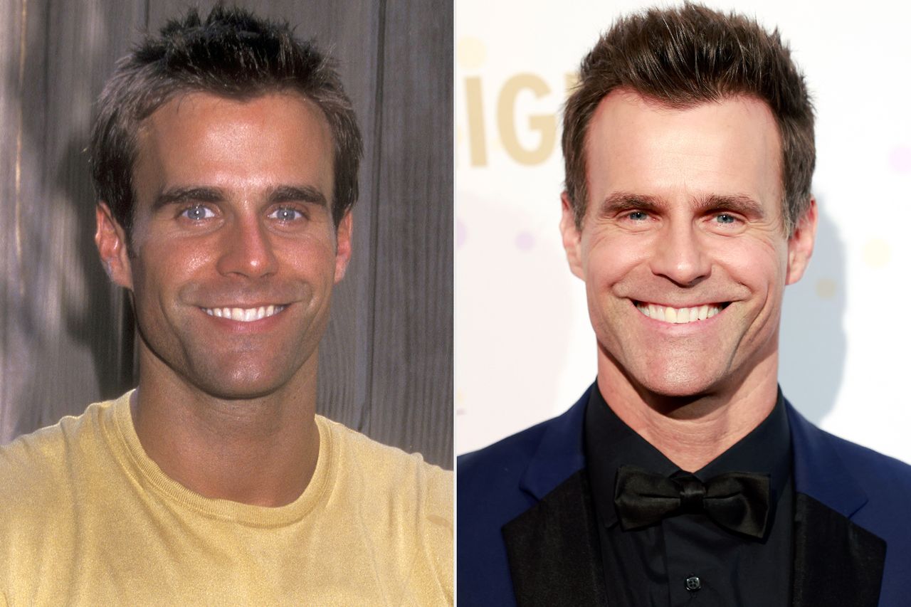 All My Children, WATN, Where are they now, Cameron Mathison From left: Cameron Mathison attends Super Soap Weekend Disney MGM Studios in Orlando, Florida, on Sept. 25, 1999; Cameron Mathison attends the Inaugural Gateway Celebrity Fight Night at the JW Marriott Phoenix Desert Ridge Resort & Spa in Phoenix on March 12, 2022Credit: Barry King/WireImage; Michael Tran/Getty