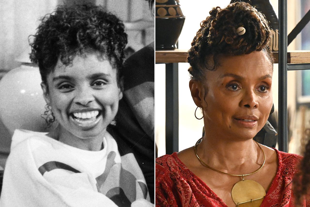 All My Children, WATN, Where are they now, Debbi Morgan From left: Debbi Morgan as Angie Baxter on ‘All My Children’ in 1984; Debbi Morgan as Patricia ‘Aunt Piggy’ Williams on Fox’s ‘Our Kind of People’ in 2021Credit: ABC Photo Archives/Disney General Entertainment Content via Getty; FOX via Getty