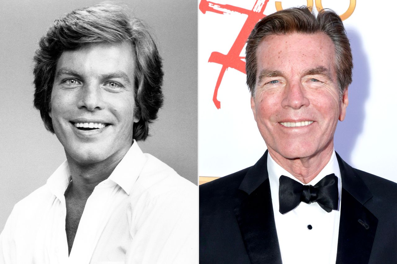 All My Children, WATN, Where are they now, Peter Bergman From left: Peter Bergman as Cliff Warner on ‘All My Children’, circa late 1980s; Peter Bergman attends the 50th anniversary celebration of ‘The Young and the Restless’ on March 17, 2023Credit: ABC/Courtesy Everett; Francis Specker/CBS via Getty