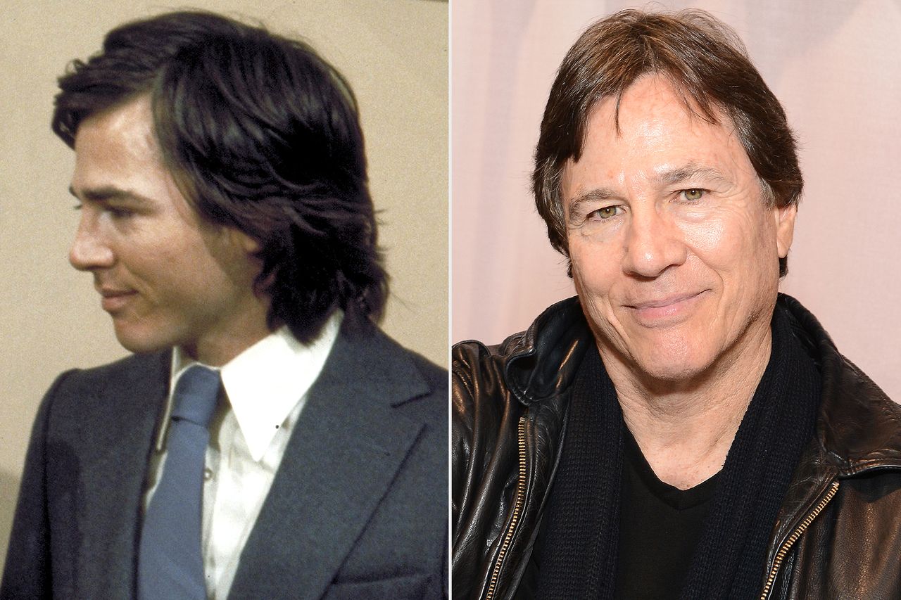 All My Children, WATN, Where are they now, Richard Hatch From left: Richard Hatch as Phil Brent on ‘All My Children’ in 1970; Richard Hatch on Day 2 of WonderCon Anaheim 2013 in Anaheim, Calif., on March 30, 2013Credit: ABC Photo Archives/Disney General Entertainment Content via Getty; Araya Doheny/WireImage