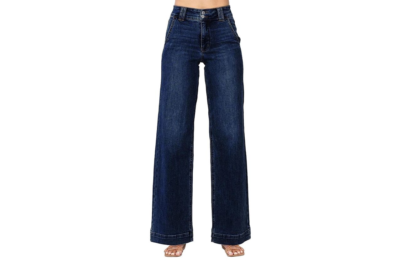 Astylish Women's High Waisted Wide Leg Straight Jeans Credit: Amazon