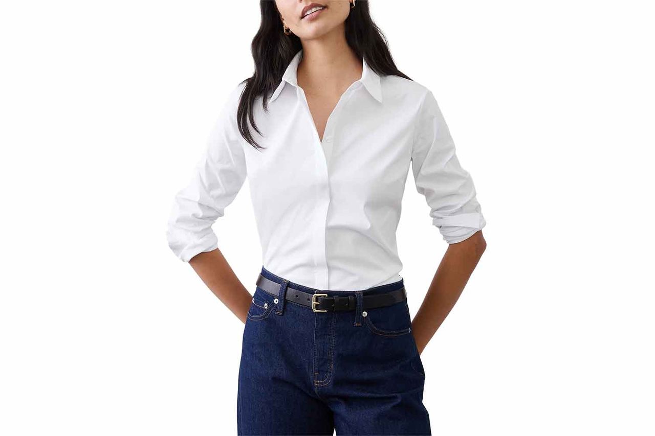 Easy Care Tailored Shirt Credit: Banana Republic Factory