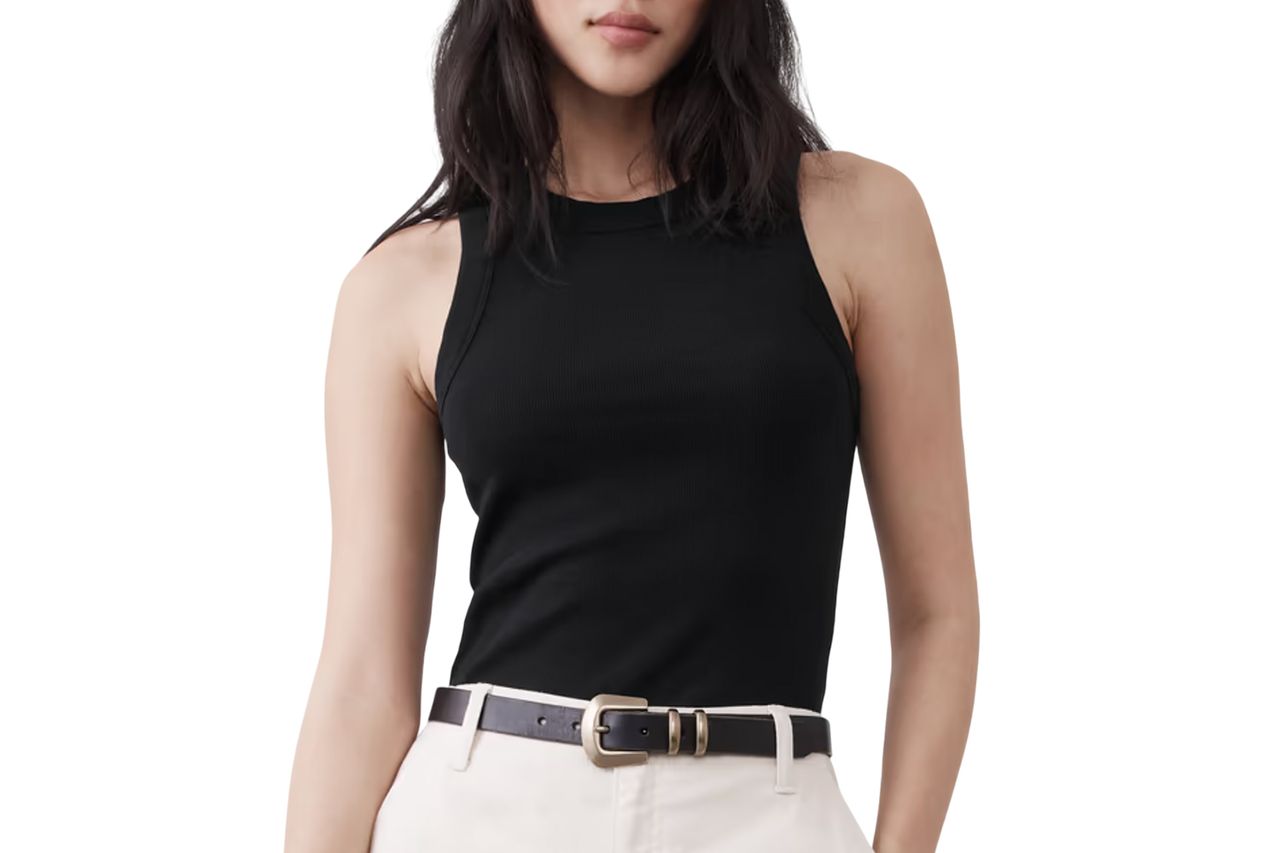 Banana Republic Factory Ribbed Racer Tank Credit: Banana Republic Factory