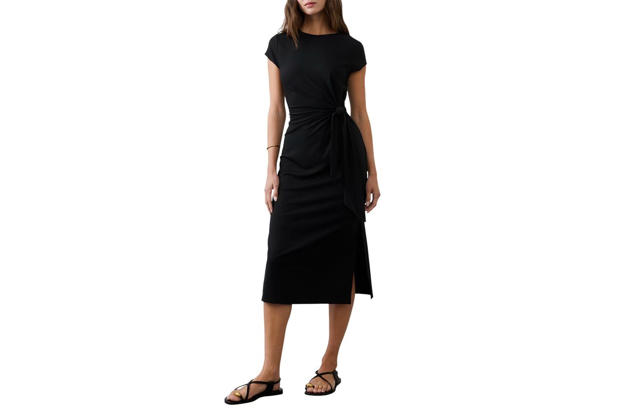 Banana Republic Factory Side Tie Knit Midi Dress Credit: Banana Republic Factory