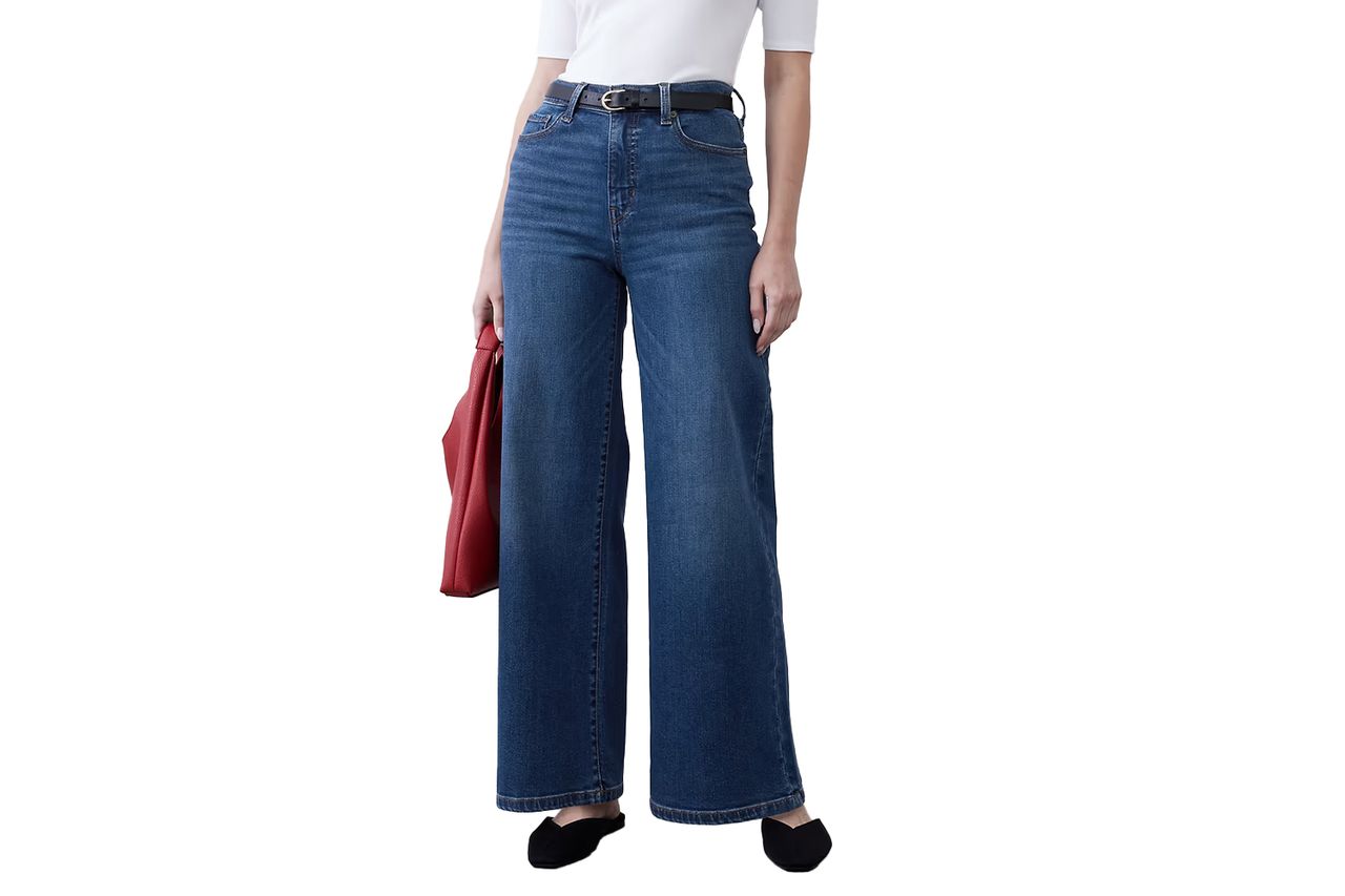 banana republic factory wide leg jean Credit: Banana Republic Factory