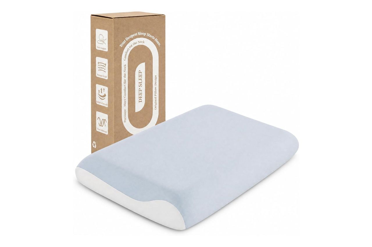 Amazon bedmust Memory Foam Pillow Credit: Amazon